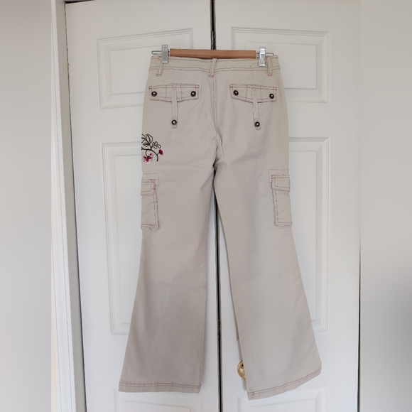 Children's Embroidered Jeans with Rhinestones - Picture 4 of 5